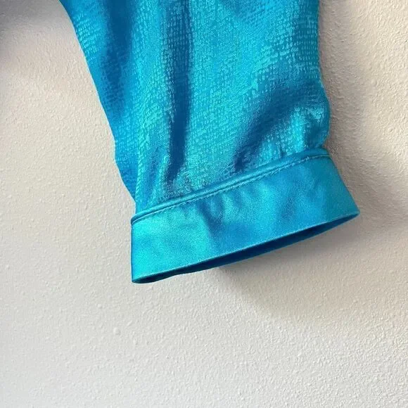 Adrianna Papell Silk Two-Piece Set Size 10 - Picture 6 of 8